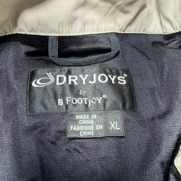FootJoy DryJoys Golf Windbreaker Jacket XL Short Sleeve Pullover HyVee Classic - Picture 3 of 8